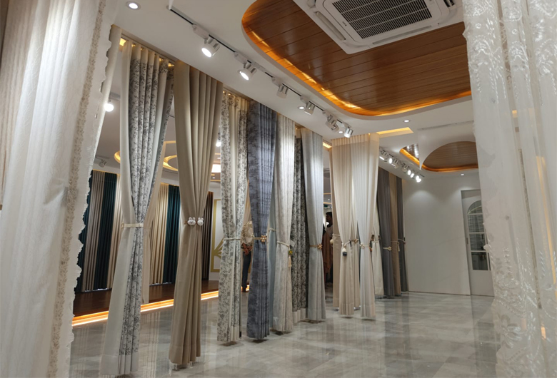 Hospital curtain in Bangladesh