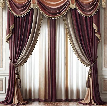 Luxury party mode curtain price in Bangladesh by Curtivelle